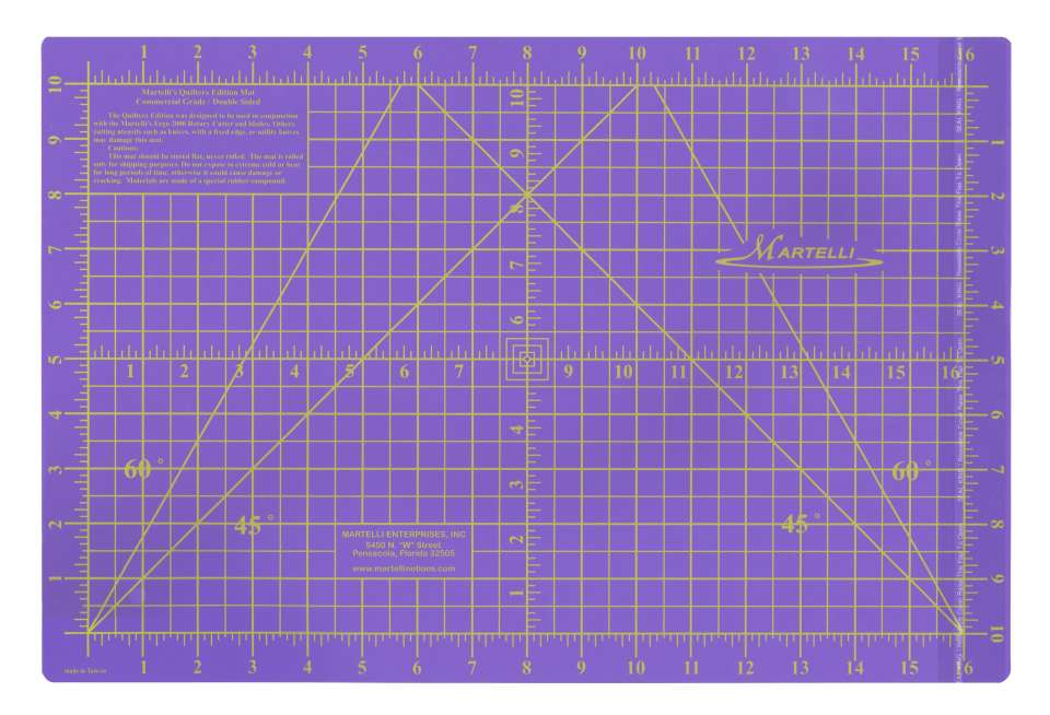 Punch with Judy > Martelli Rotary Cutting Mat Two Colour Contrasting